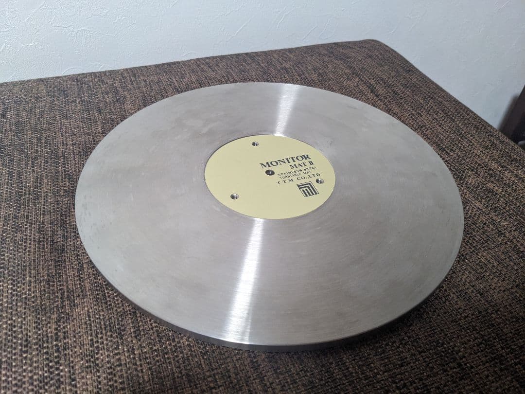 TTM MONITOR MAT Ⅱ ステンレス ターンテーブル モニターマット