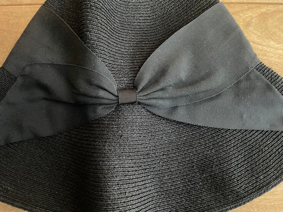 ほぼ新品 Athena NewYork アシーナニューヨーク リサコ 麦わら帽子