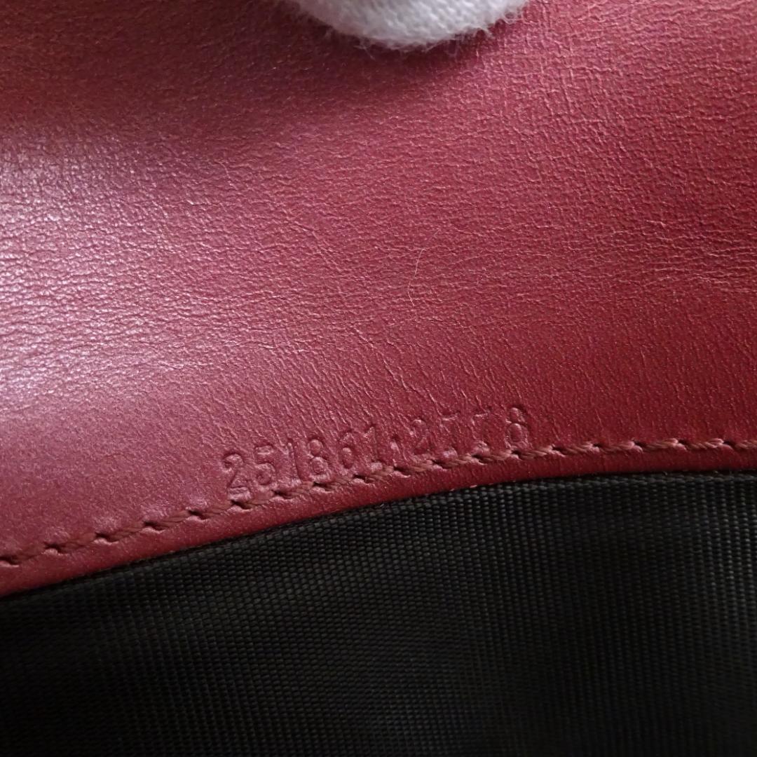 本物 良品 ■グッチ■GG ラブリーハート ピンクパープル パテント 長財布