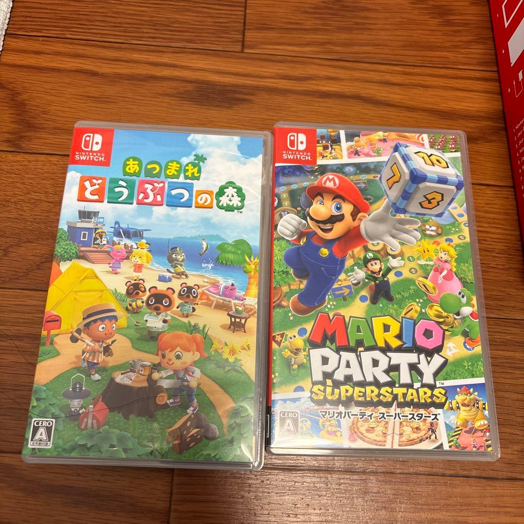 Nintendo Switch 付属品、マリオパーティー、あつまれどうぶつの森