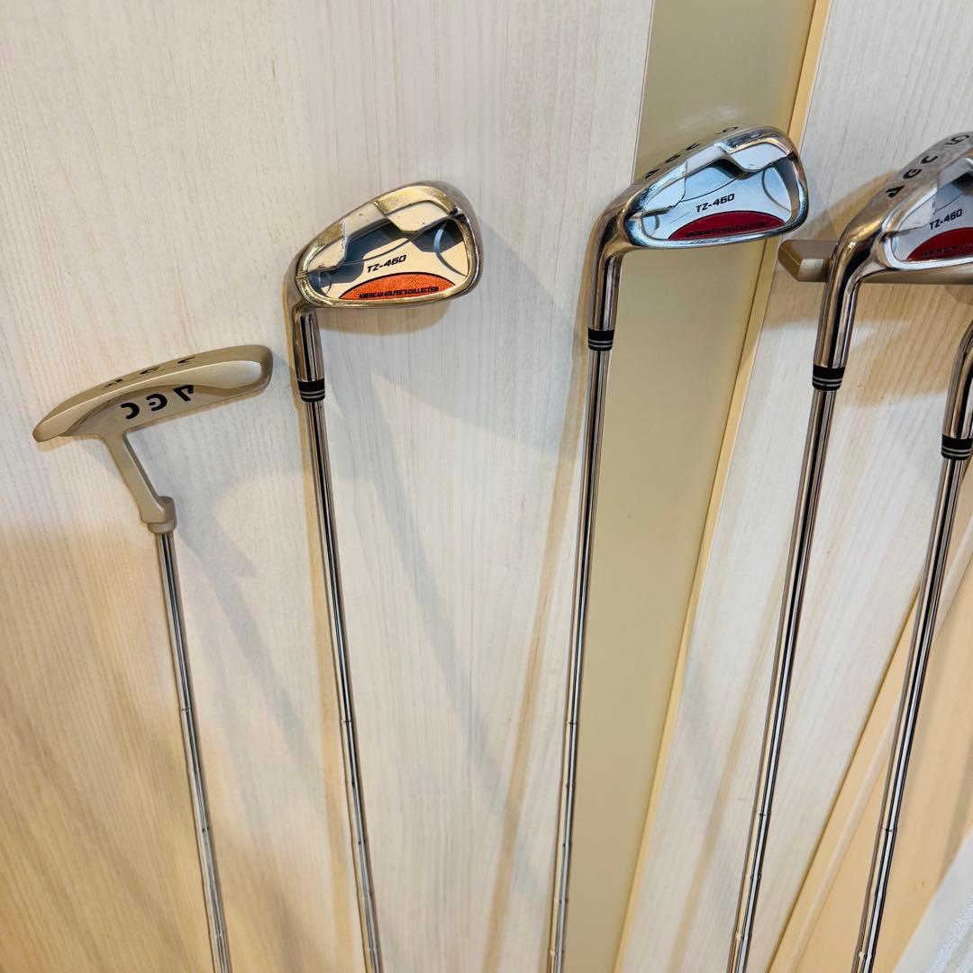 良品 AGC TZ-460 ゴルフ クラブセット 初心者 10本 左用 レフティ