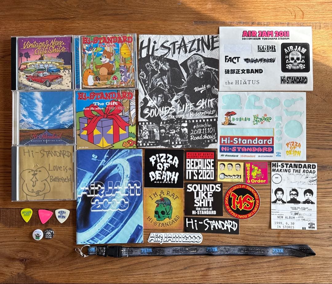 【まとめ売り】Hi-Standard + AIR JAM 2000 グッズ
