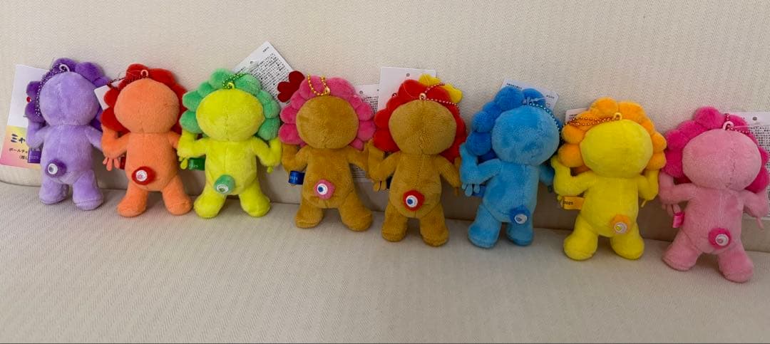 【8種類コンプリート】推しカラー 日焼けミャクミャク ぬいぐるみ☆