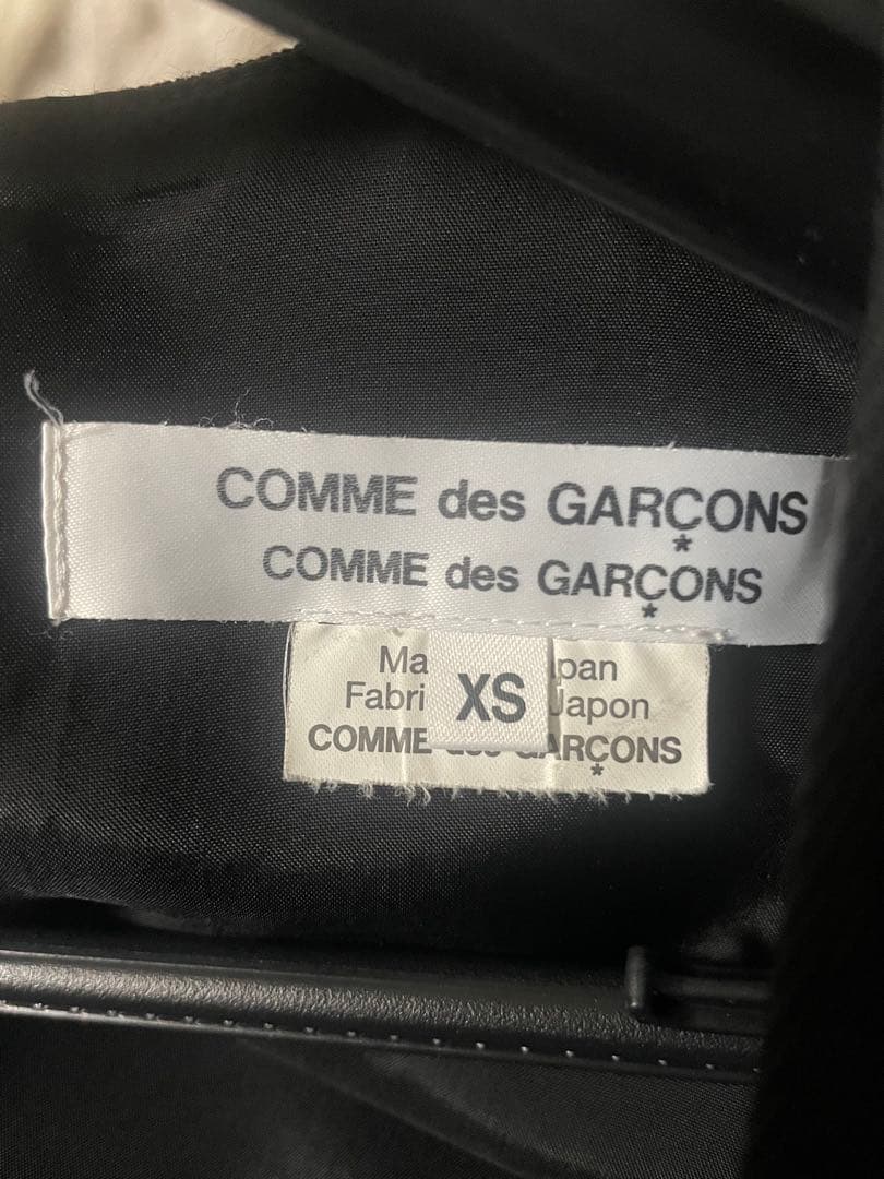 コムデギャルソンコムデギャルソン黒ワンピース