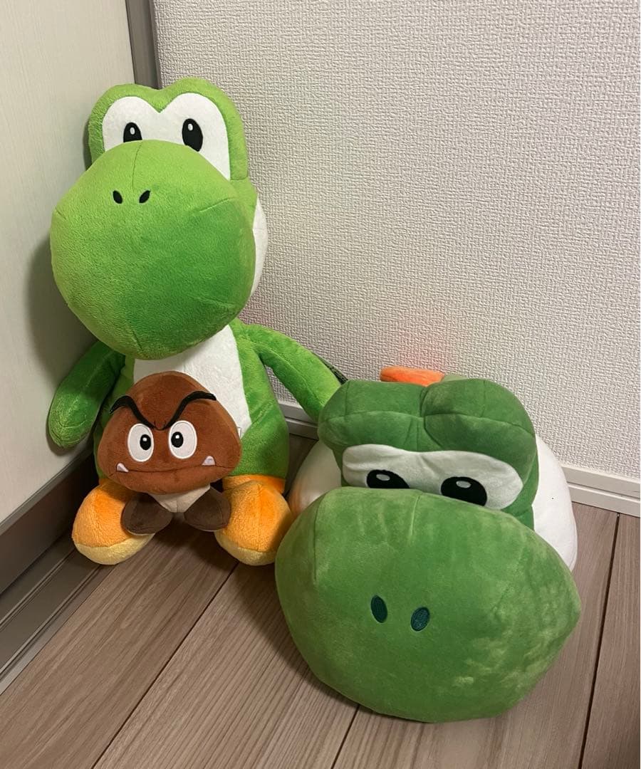 ぬいぐるみ　クリボー　ヨッシー　カチューシャ