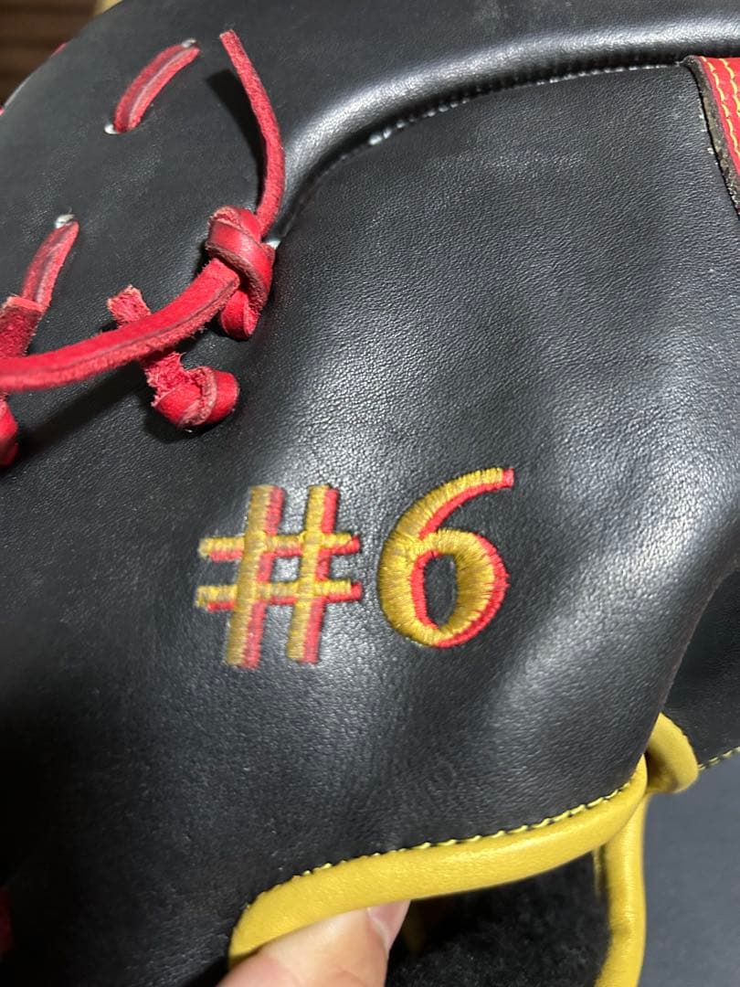 ミズノプロ　軟式　ファーストミット　オーダー　中田翔モデル