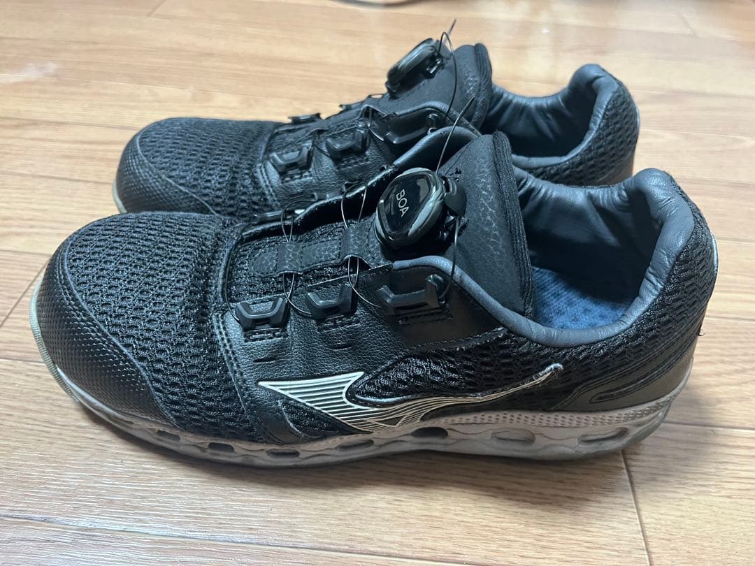 ミズノ　BOAシステム ブラック 安全靴27.0㎝