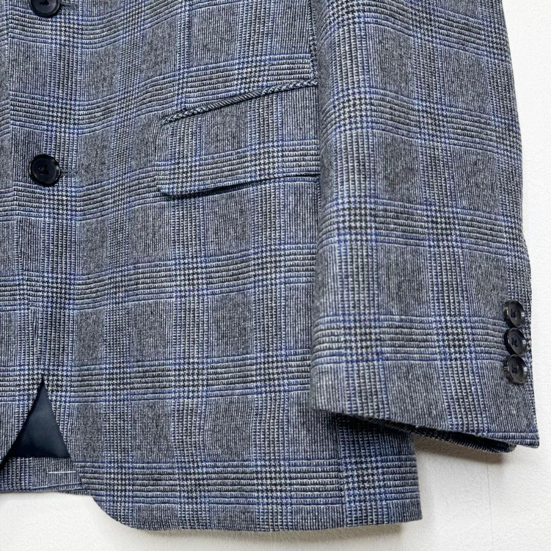 【タグ付き】23区homme イタリア製ウールブレンド生地 テーラードジャケット