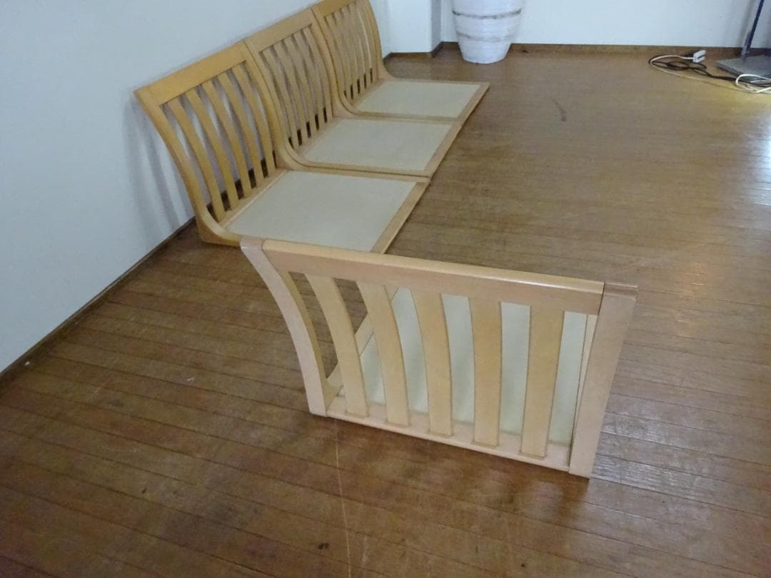 lalao　TENDO/天童木工　座椅子　4脚セット　和モダン旅館　和家具