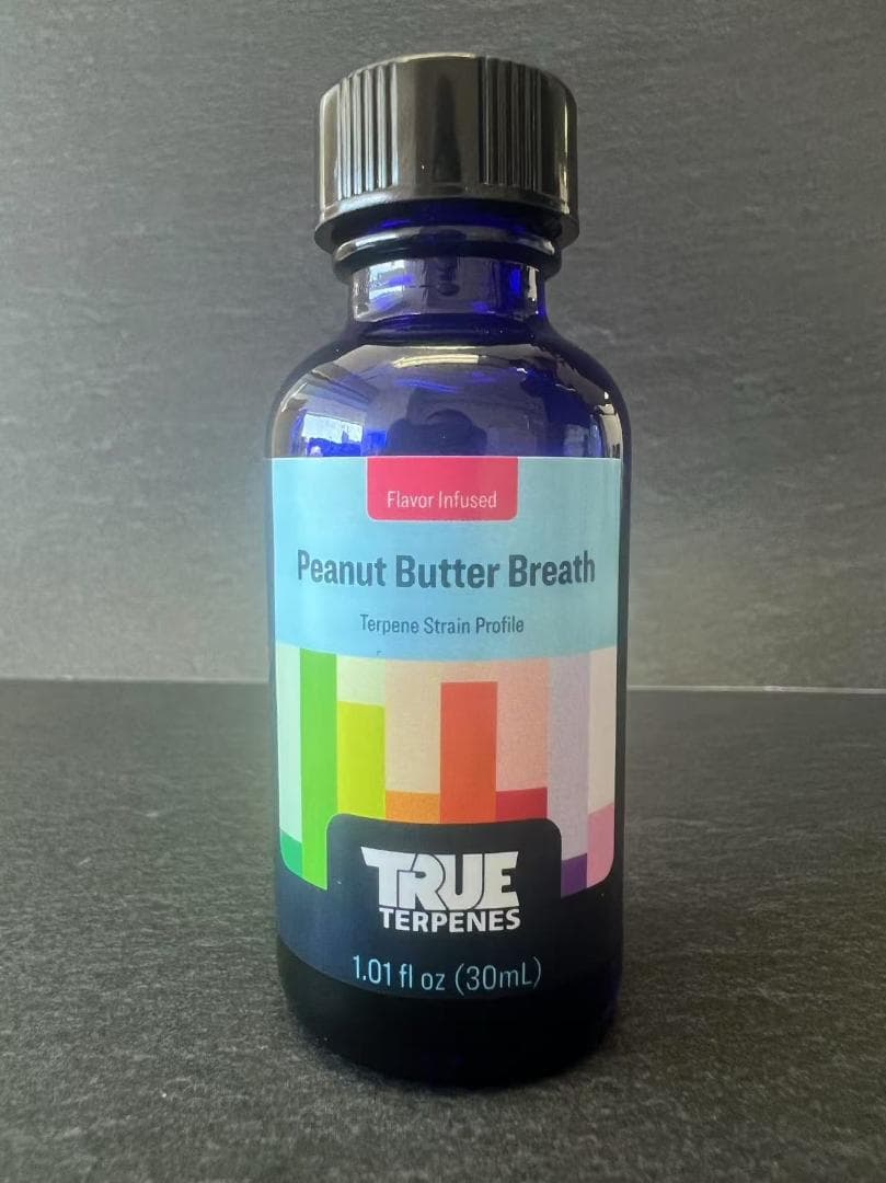 TRUE テルペン CBD CBN CBG 10ml ピーナツバターブレス