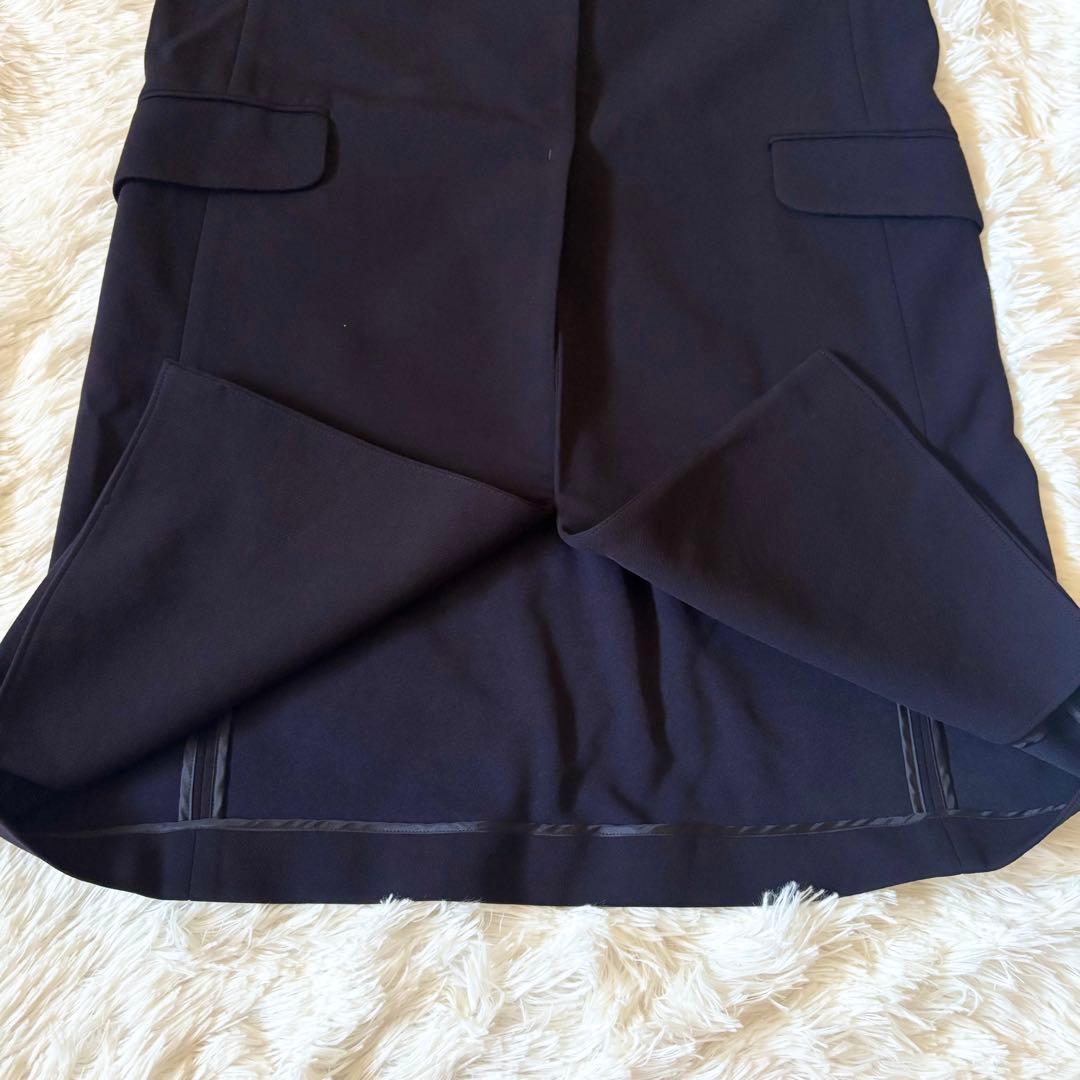 ボールジィ　23ss　ドライアムンゼン クルーネックロングジレ ネイビー 36