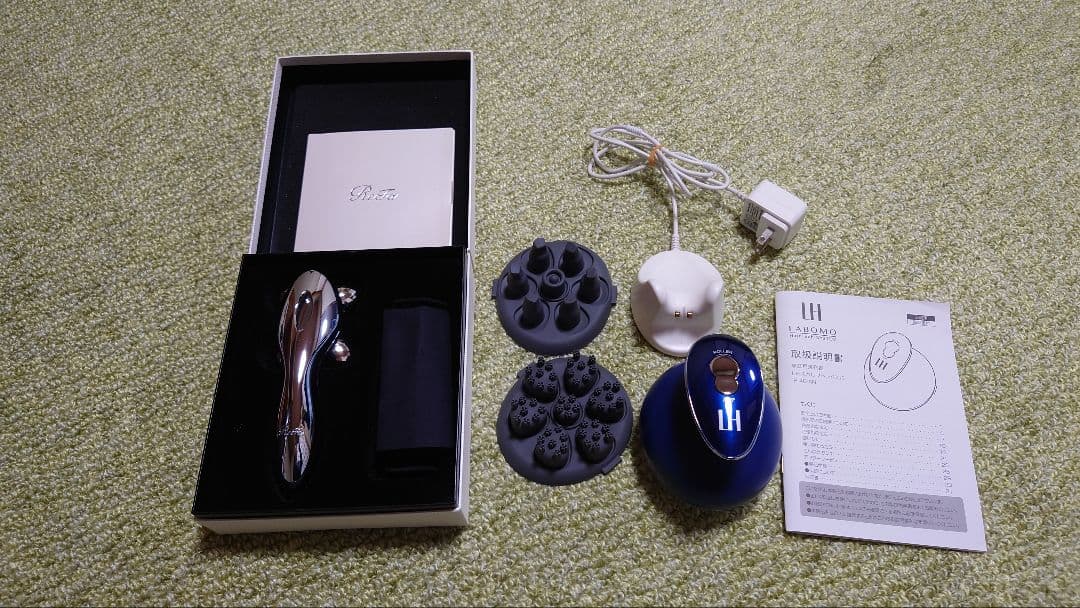 美容グッズ　ケノン脱毛器&ReFa美顔ローラー&LHスカルプヘッドスパ