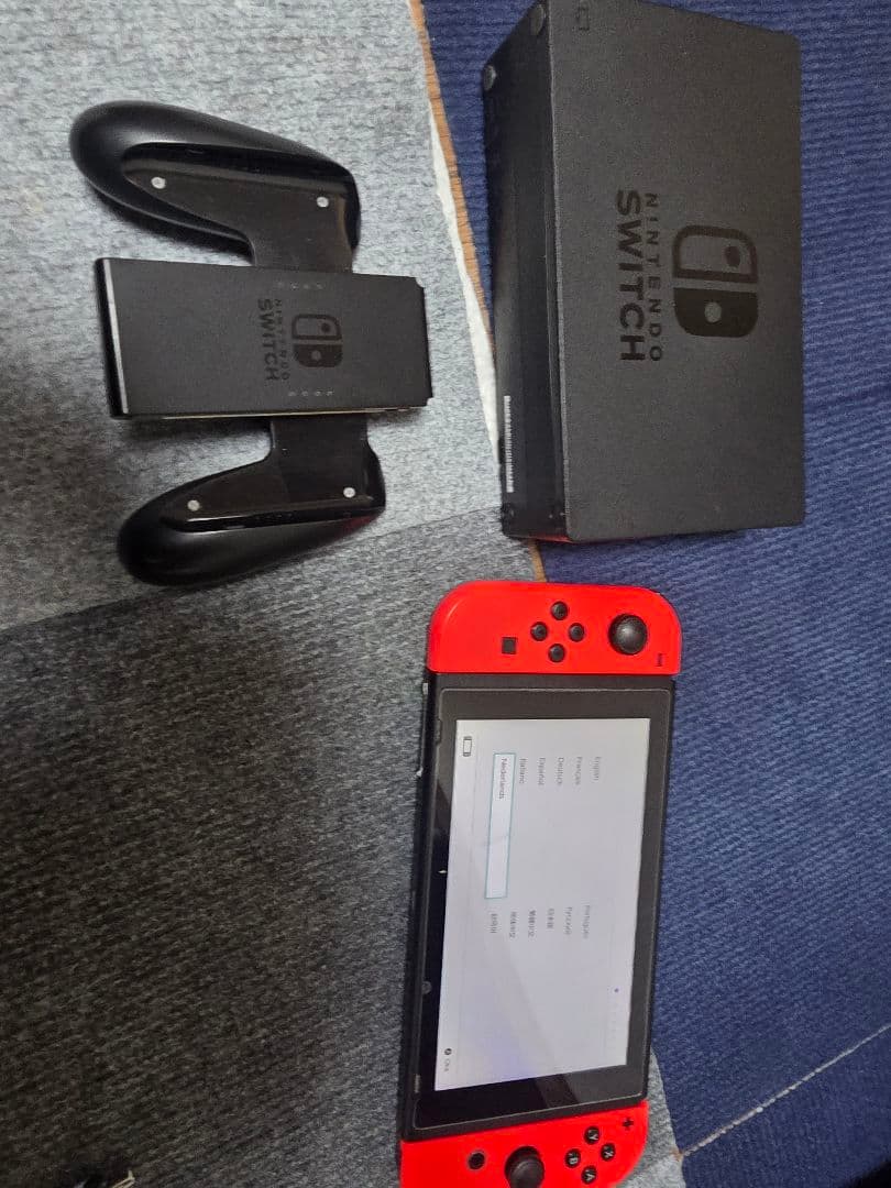 Switch本体　画面　美品