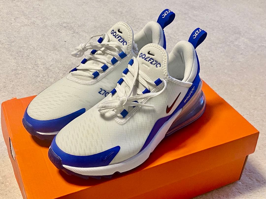 新品 NIKE AIR MAX 270G エアマックス ゴルフシューズ 23