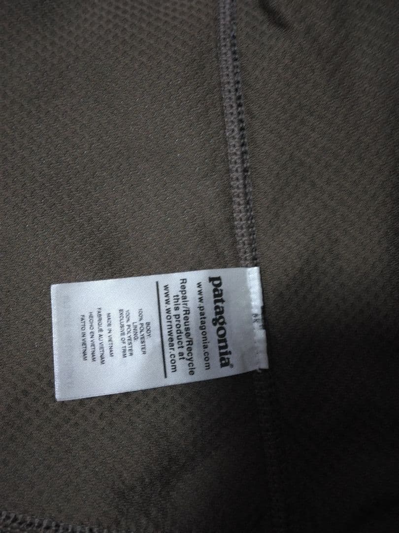 patagonia　レトロX　 フリースベスト XS グレー　ブラウン