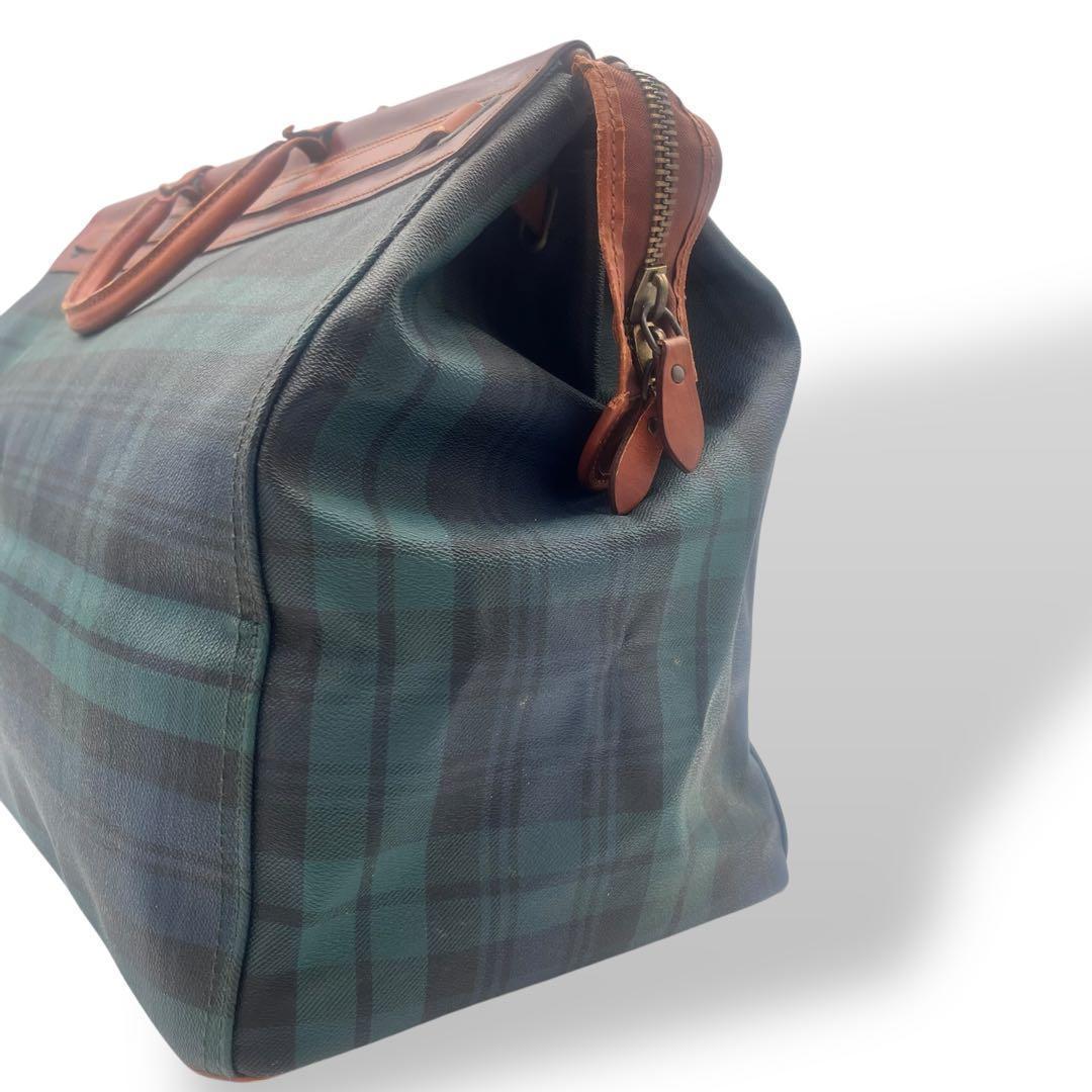 希少 ポロラルフローレン　ヴィンテージ ドクター ボストンバッグ PVC レザー