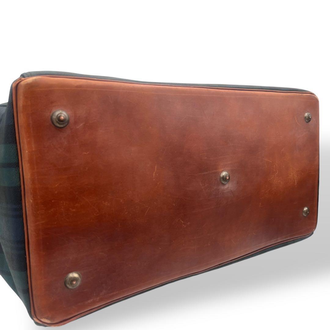 希少 ポロラルフローレン　ヴィンテージ ドクター ボストンバッグ PVC レザー