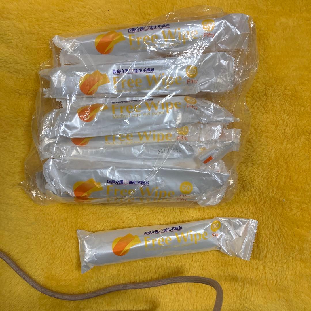 ウエットタオル　厚手　フリーワイプ・プティ　丸型　110本