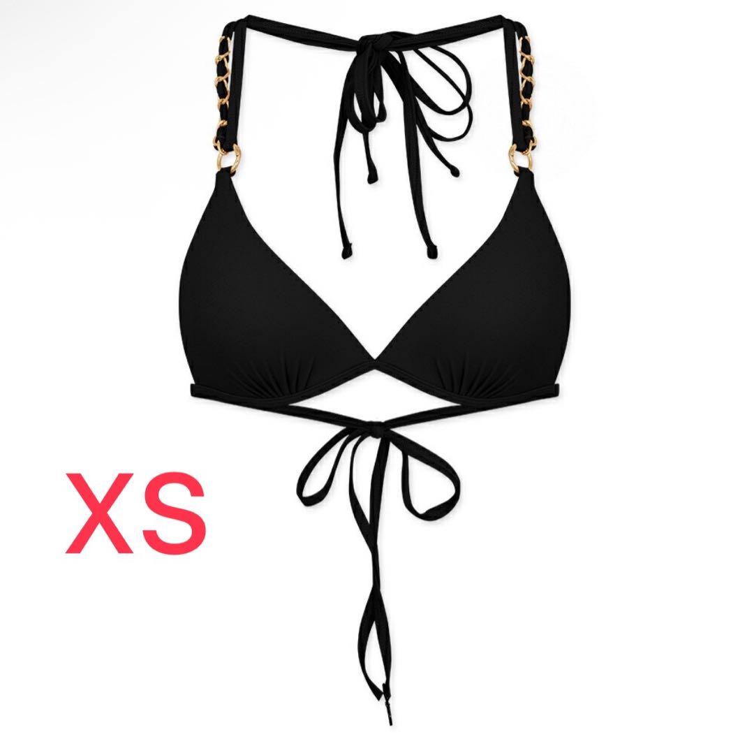 AIR SPACE ブラック トライアングルビキニ XSサイズ