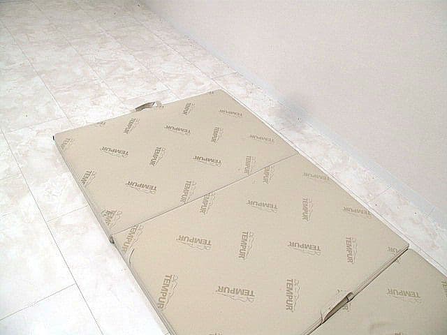 テンピュール 三つ折り シングル マットレス 「95×195×6㎝ かため