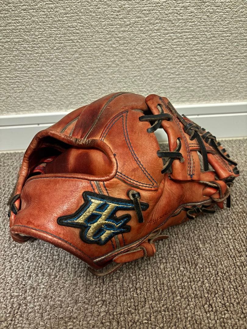 値段交渉OK!ハイゴールド　内野　硬式グローブ