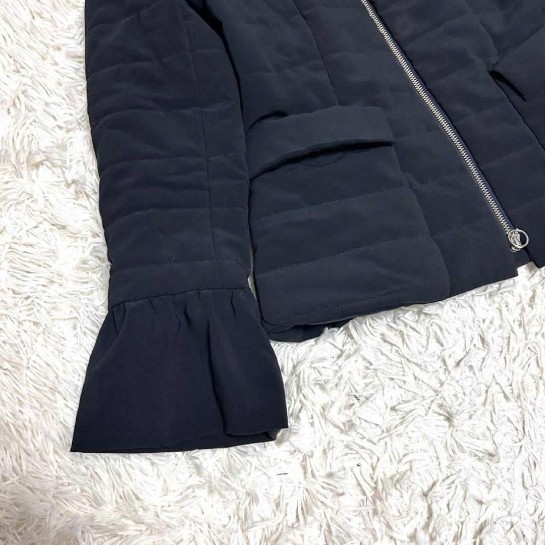 Rene ルネ　中綿ジャケット　ネイビー　36