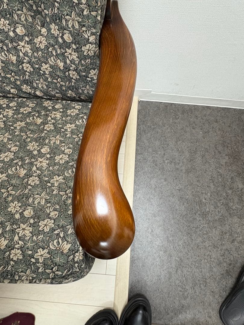 【美品】karimoku 2人掛けソファ 花柄 カリモク コロニアル