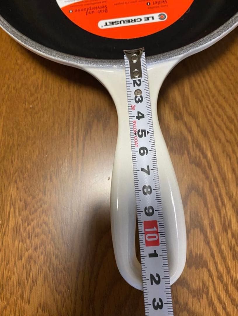 【新品】ル・クルーゼ シグニチャースキレット 20cmメレンゲ