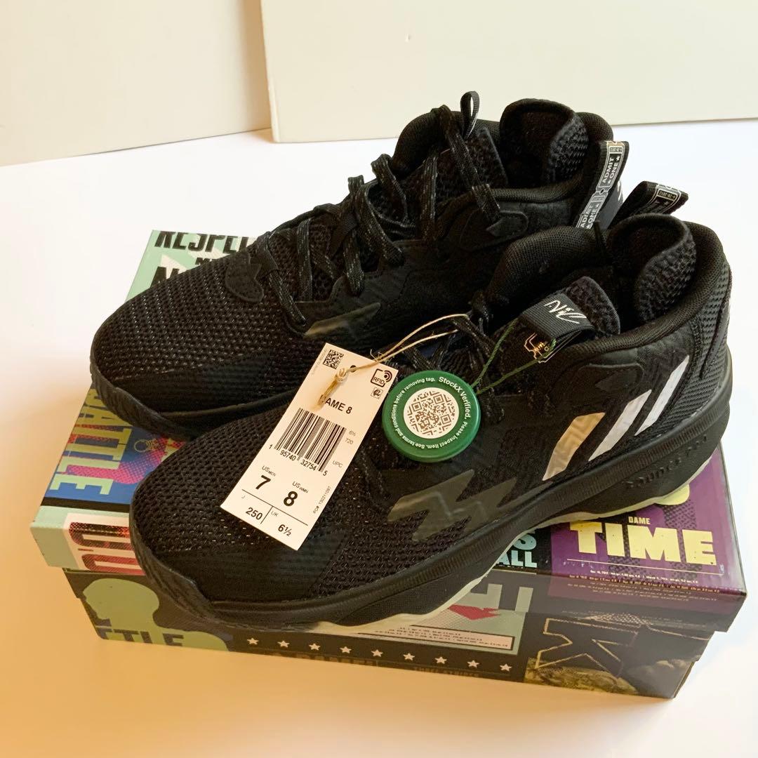 新品未使用 adidas DAME 8 アディダス デイム8 / 25cm