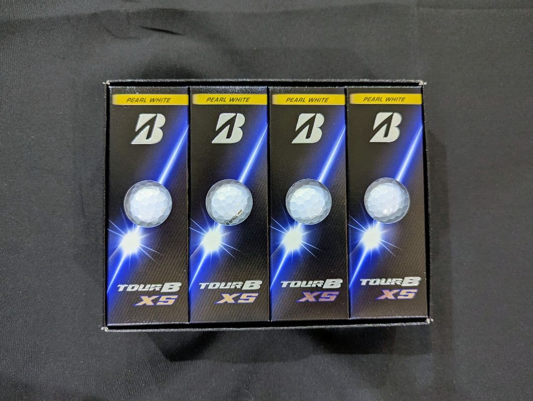 【4ダース48個・未使用・箱付】TOUR B XS パールホワイト 2026