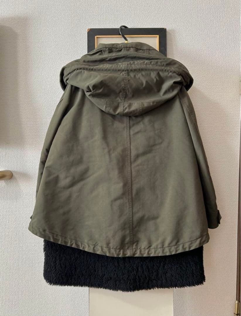 THE RERACSリラクス　ショートモッズコート　ライナー付き