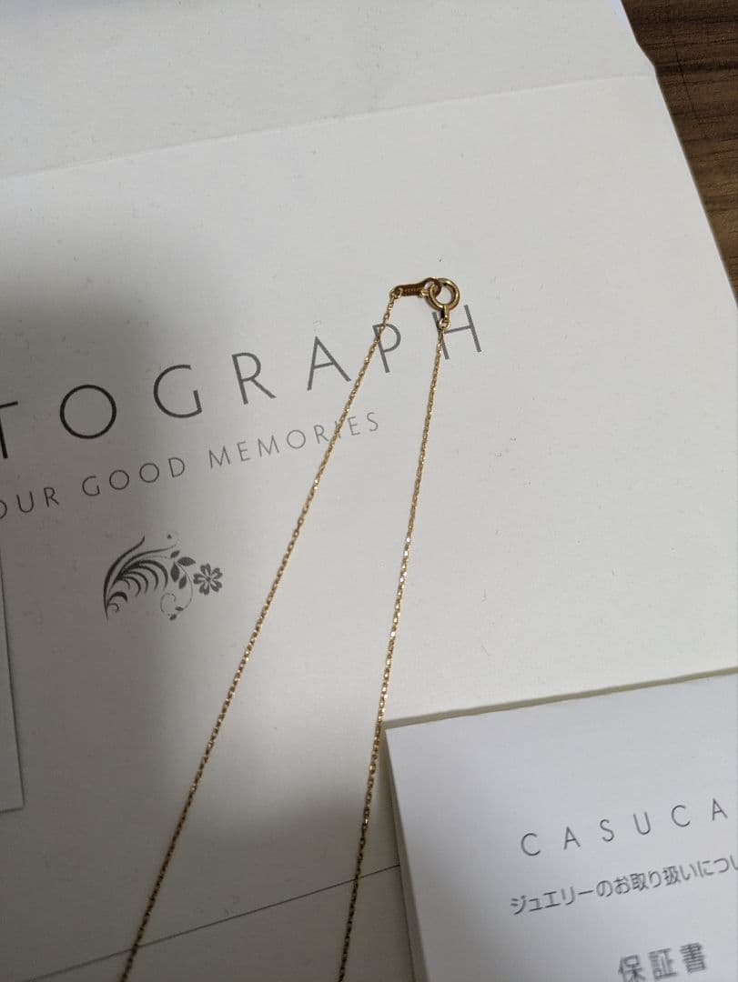 【定価22万】CASUCA mugi K18 華奢・重ね付け◎