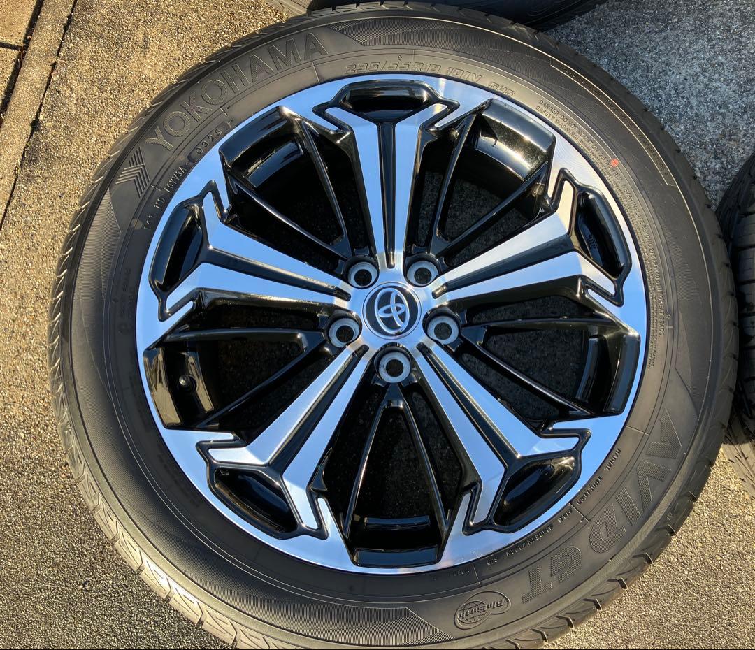 【ピー助】 RAV4 PHV 19インチ 純正ホイール＋タイヤ４本セット