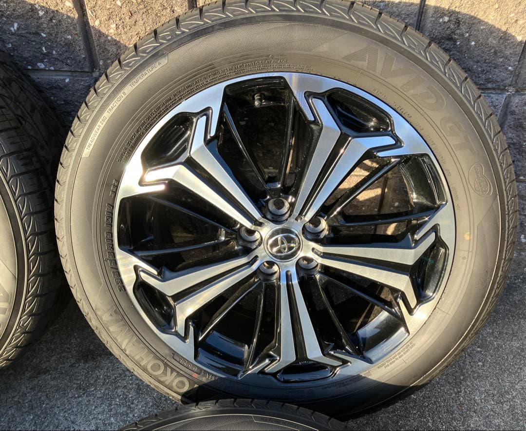 【ピー助】 RAV4 PHV 19インチ 純正ホイール＋タイヤ４本セット