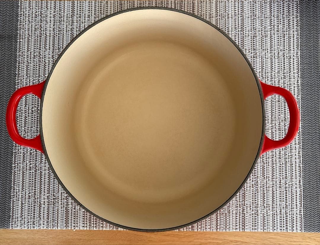 ル・クルーゼ24cm鍋とスチーマーセット