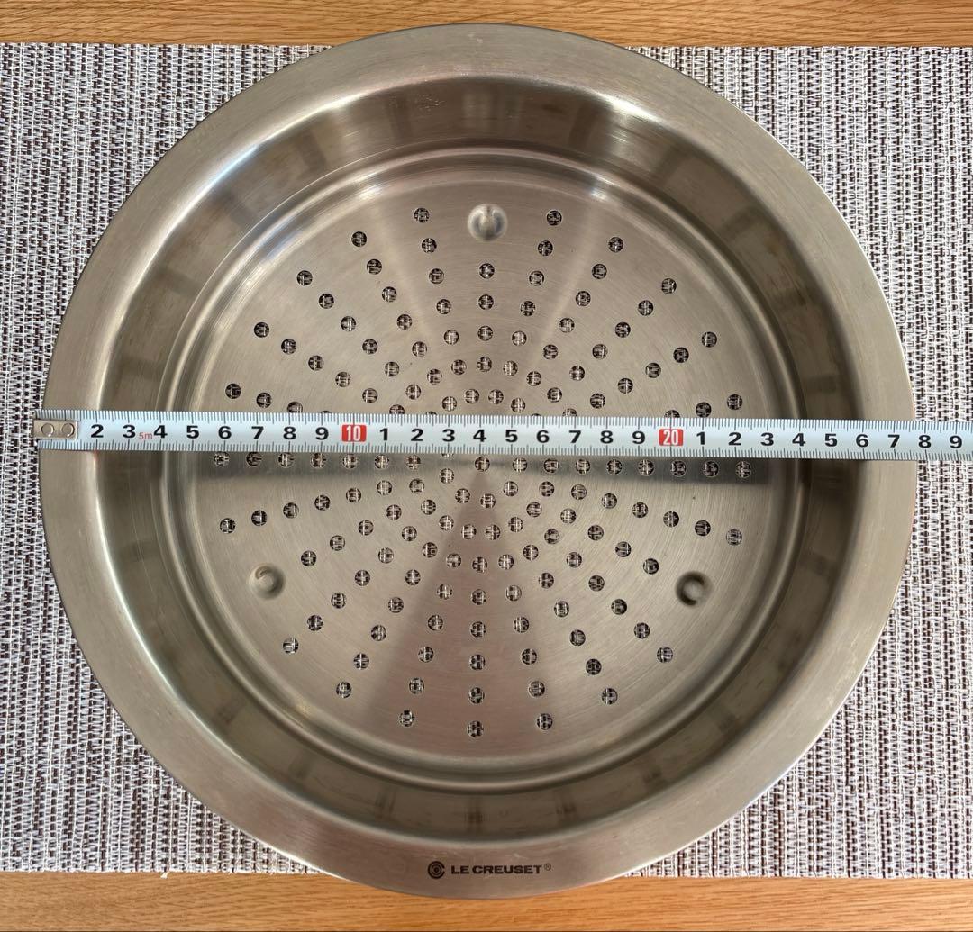 ル・クルーゼ24cm鍋とスチーマーセット