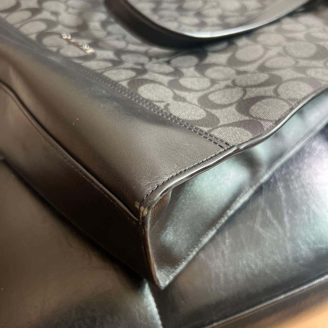 【極美品】COACH コーチ グラハム ストラクチャード ビジネス トートバッグ
