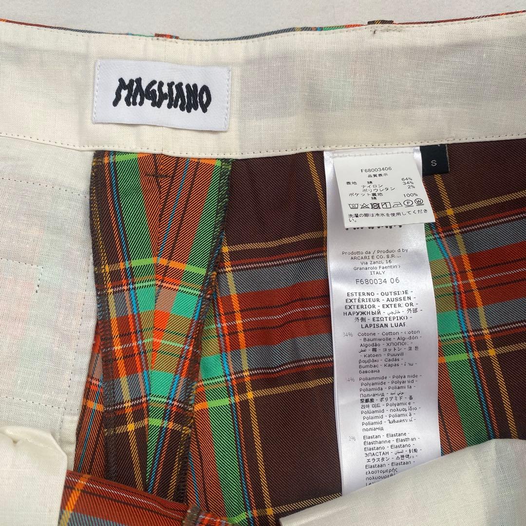 Magliano マリアーノ　スラックス チェック　パンツ　ポーカーズ