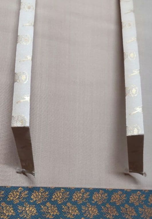 「松風」二井栄逸 掛軸 絹本肉筆 真筆保証 共箱付