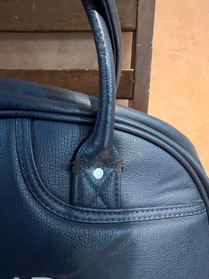 MASERATI ネイビー ハンドバッグ