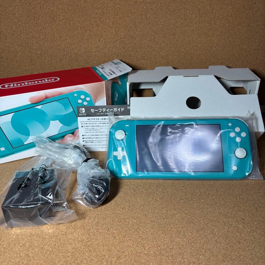 Nintendo Switch Lite ターコイズ 本体　中古