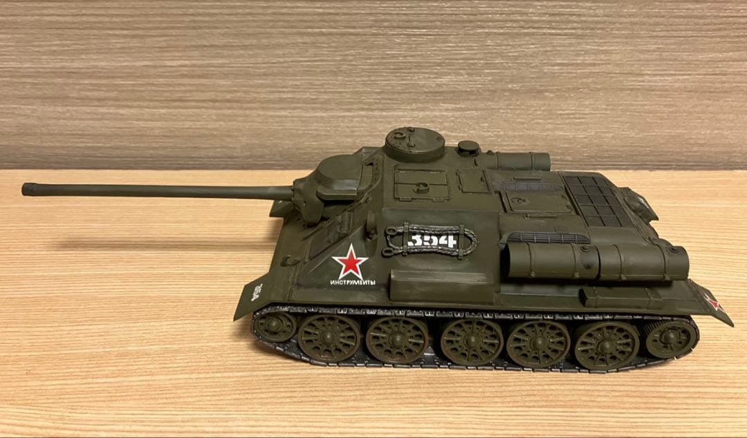 【絶版】【完成品】タミヤ SU-100襲撃砲戦車1/35 完成品