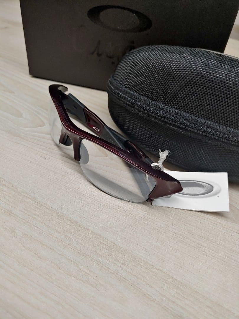 OAKLEY オークリー FLAK JACKET CUSTOM メタリックレッド