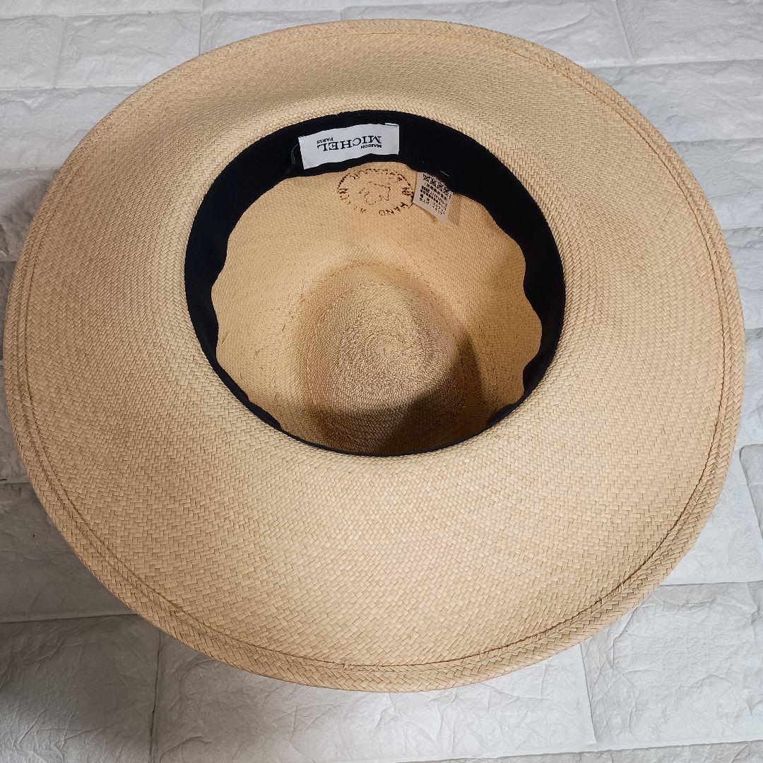 Maison Michel 麦わら帽子　ストローハット