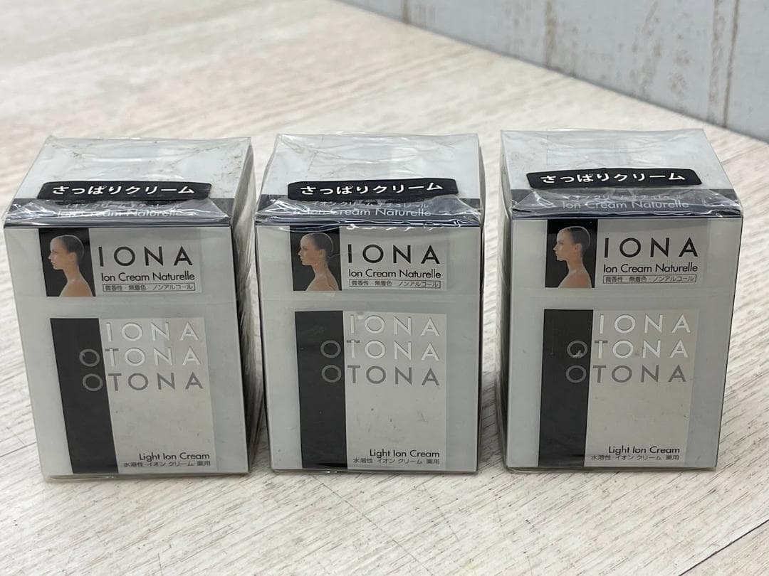 新品 イオナ イオン クリーム ナチュレール エクセル 4点 まとめて