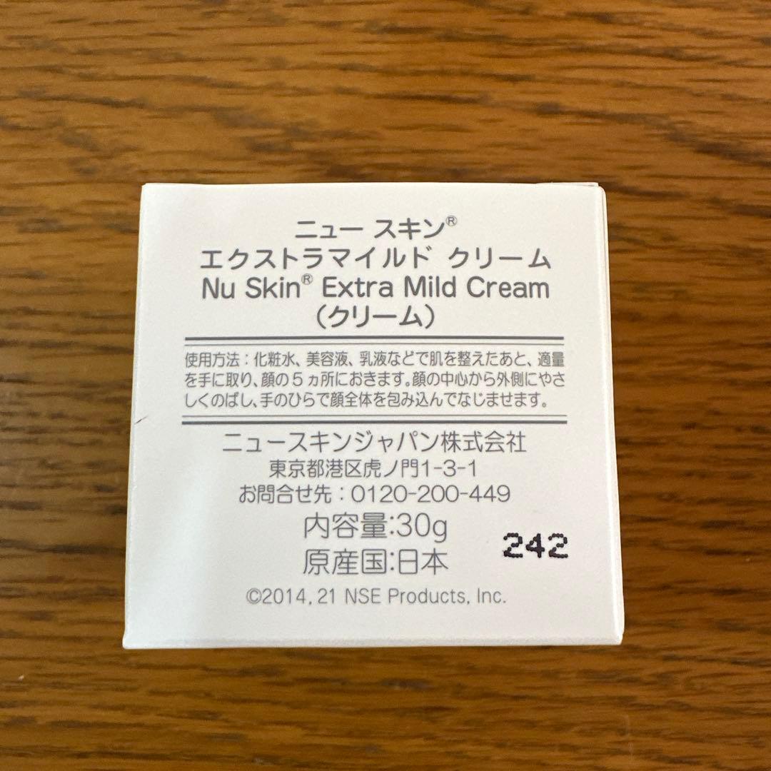 フェイスクリーム Nu Skin Extra Mild Cream 30g