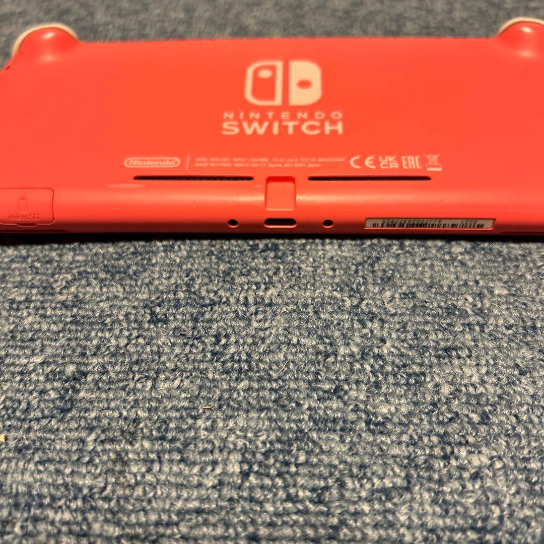 任天堂　switch lite ピンク　本体　スティック交換済み