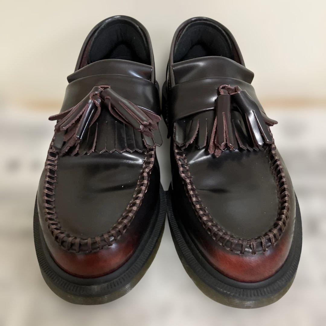 ドクターマーチン エイドリアン ローファー チェリーレッド UK5