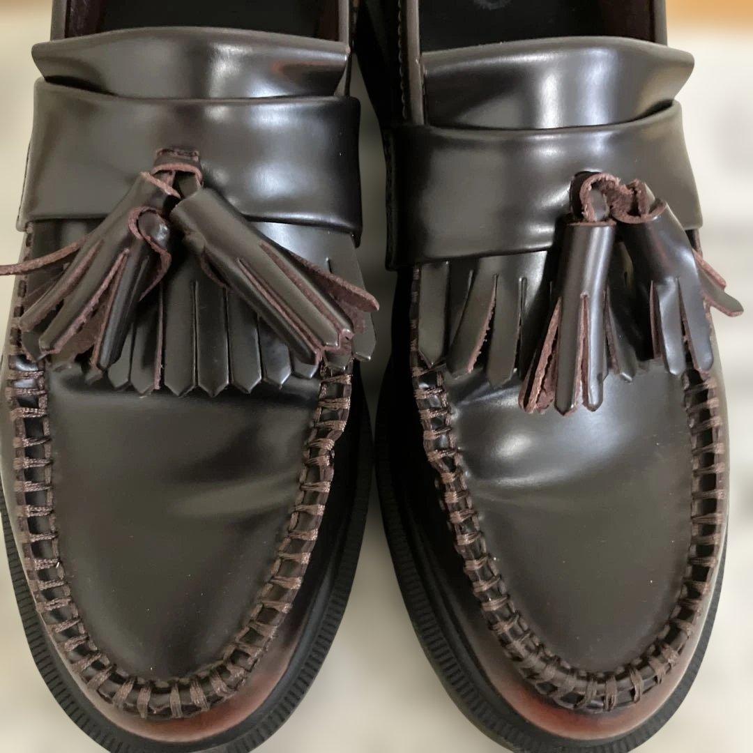 ドクターマーチン エイドリアン ローファー チェリーレッド UK5