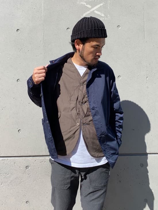 Post Overalls エンドオンエンド中綿ベスト／カバーオールo’alls